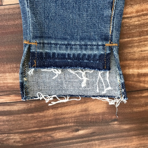 Frame Denim Le High Skinny Cutout Lewis Hill Jeans - Picture 4 of 5